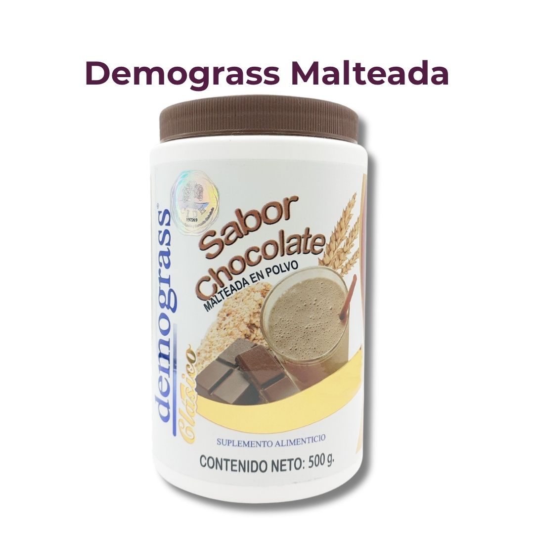 Malteada Demograss Chocolate - para bajar de peso