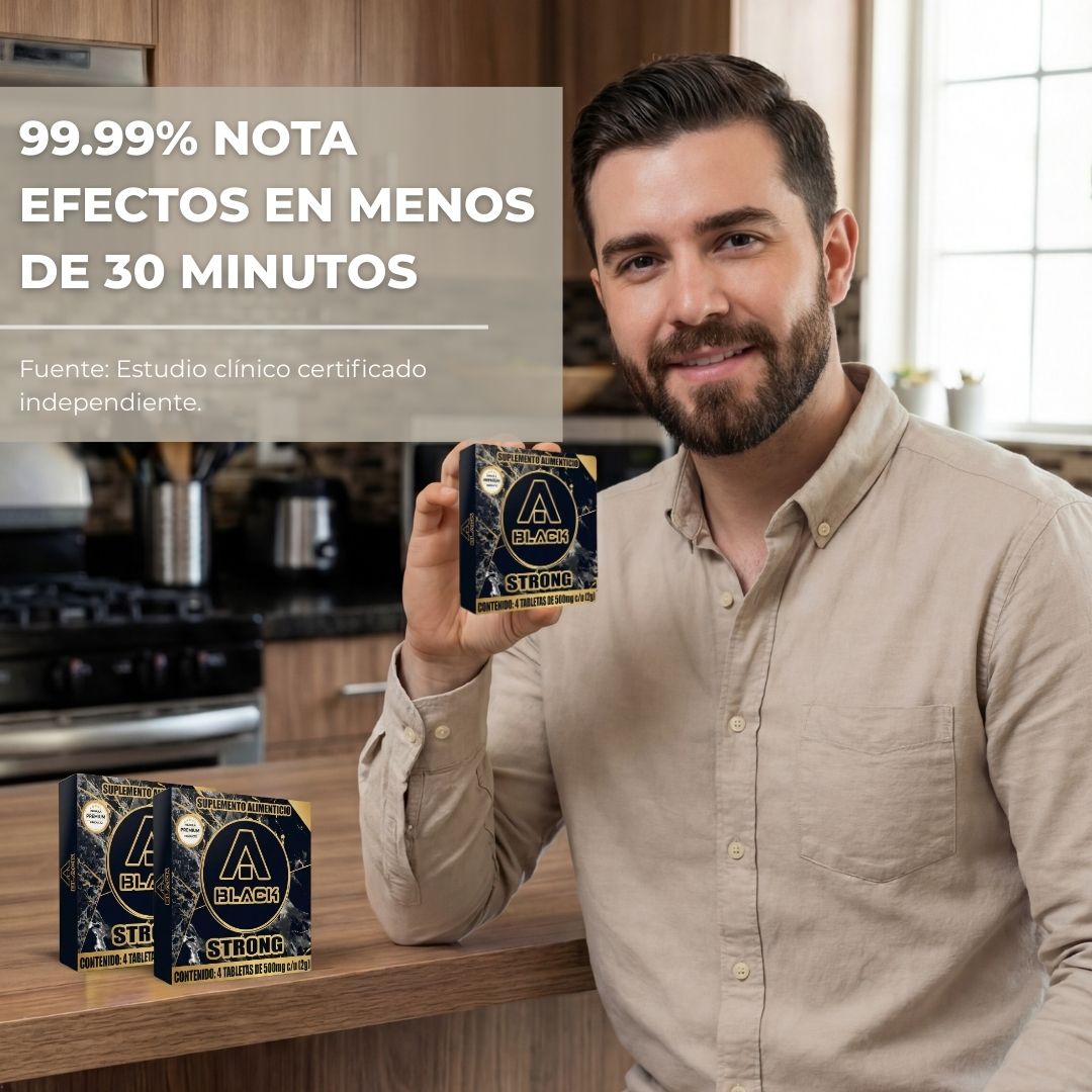 BLACK STRONG (2x1) – Suplemento para el Rendimiento y Vitalidad Masculina