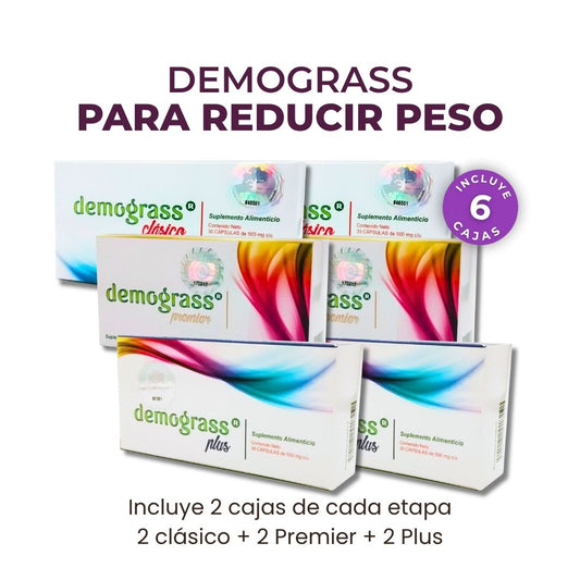 Sistema Demograss 6 en 1™ | Reduce peso desde las primeras 3 semanas