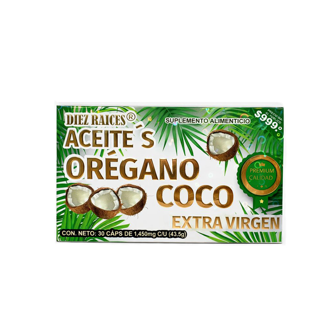 Aceite de Orégano con coco – Apoyo Digestivo e Intestinal Diario
