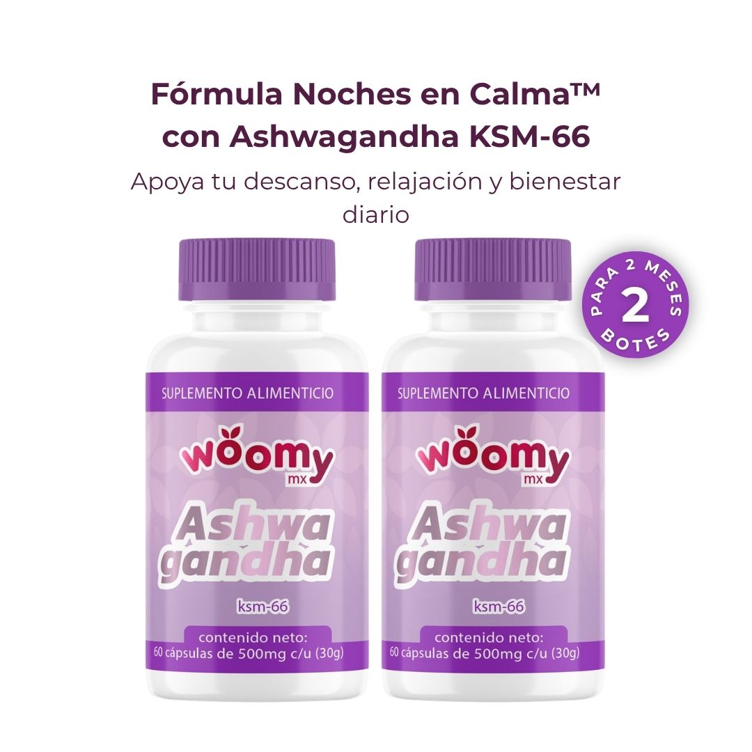 Fórmula Noches en Calma™ con Ashwagandha KSM-66