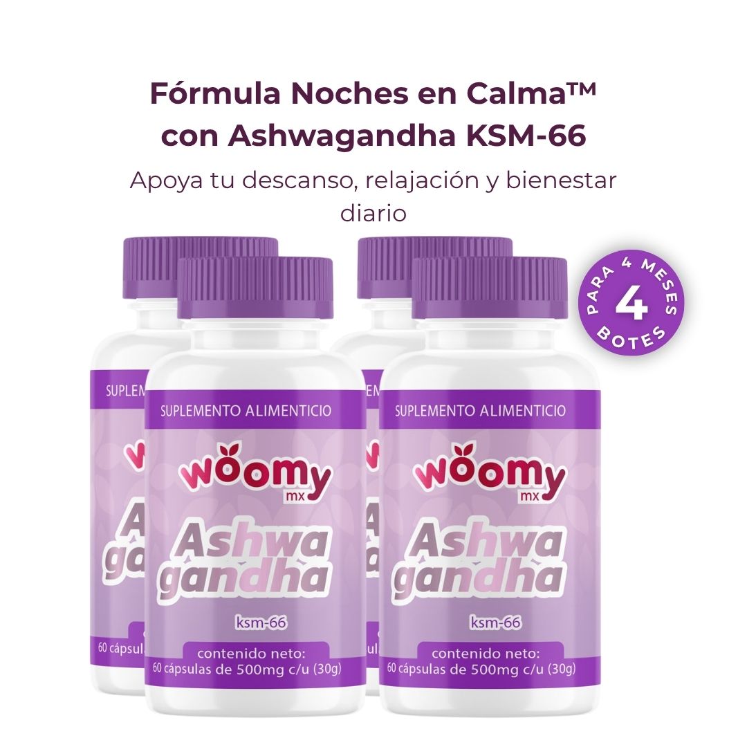 Fórmula Noches en Calma™ con Ashwagandha KSM-66