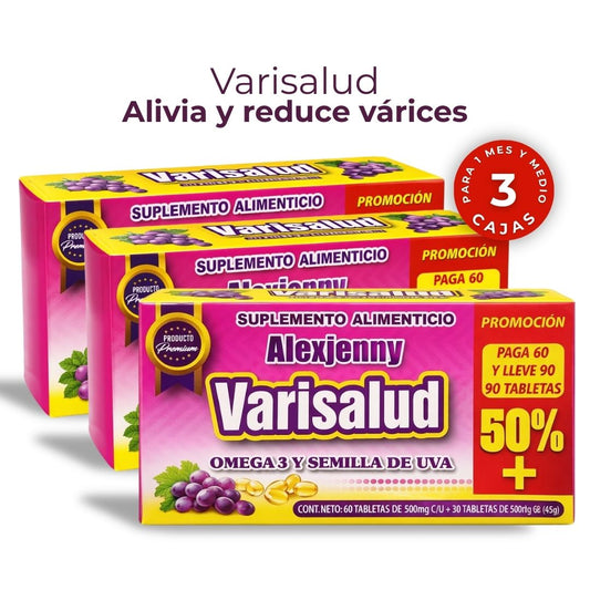 Varisalud - Tratamiento completo para recuperar la sensación de ligereza en tus piernas